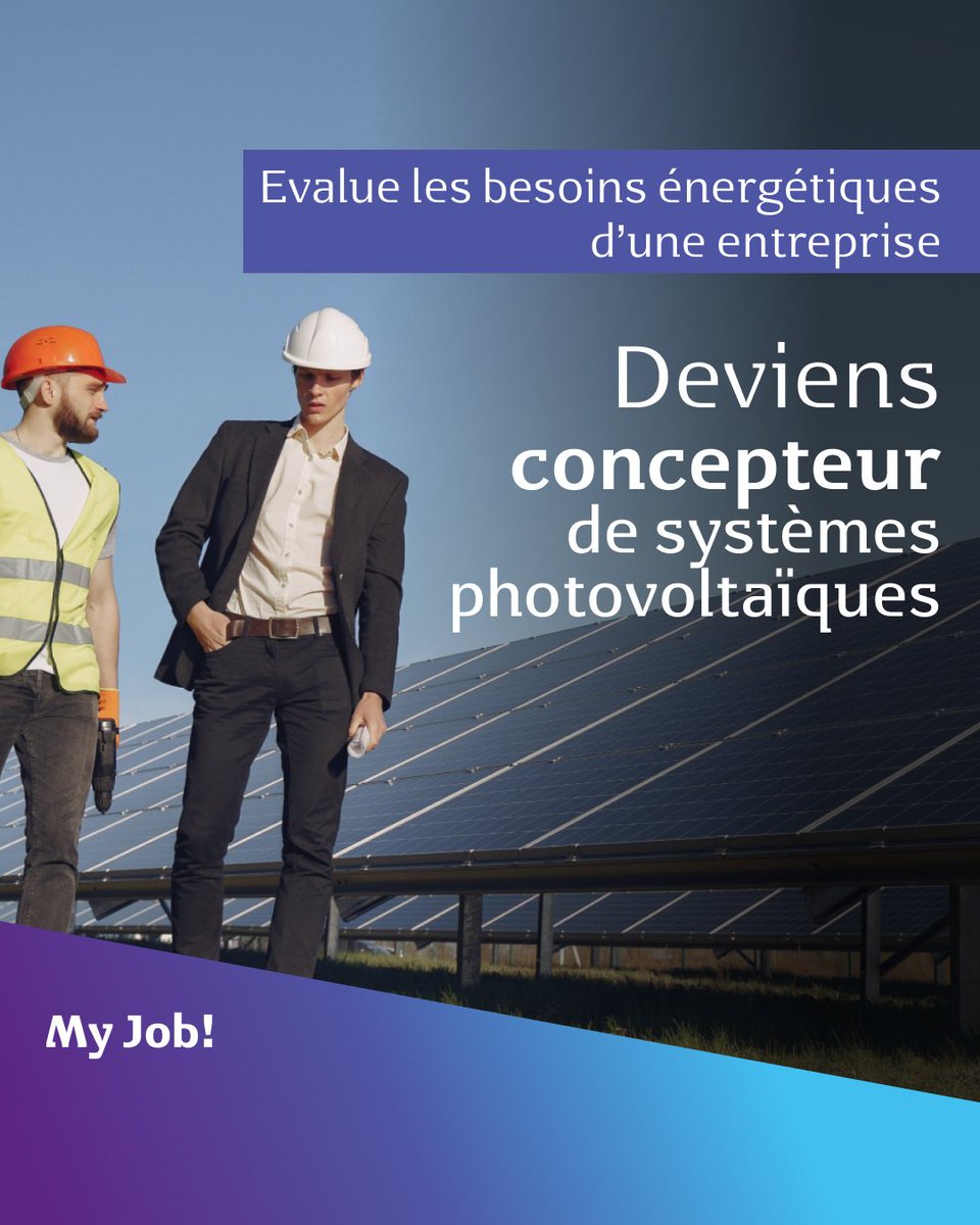 esiee_it's tweet image. Tu souhaites devenir concepteur de Systèmes Photovoltaïques ?

Pour en savoir plus sur ce métier : esiee-it.fr/fr/devenez-con…

#informatique #domotique #concepteur