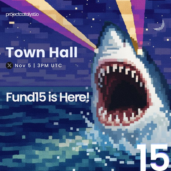 Exciting! Fund 15 marks a new milestone for the Cardano community 🙌
Can't wait to see the announcements and new innovation categories 🌱

#Cardano #CatalystFund15 #Blockchain