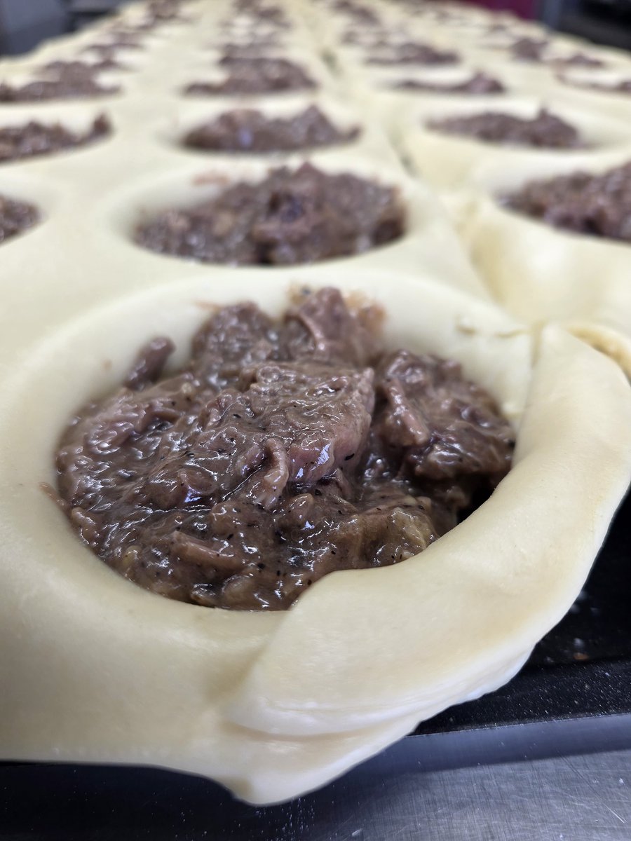 Brisket pies. Grass fed beef, slow cooked in either a creamy pepper or red wine gravy with 150 gm serving in each pie.

These gourmet pies are available at our shop in Oyamadai or, for a convenient dinner, get some shipped to you frozen,  ready to bake at punkdoily.com