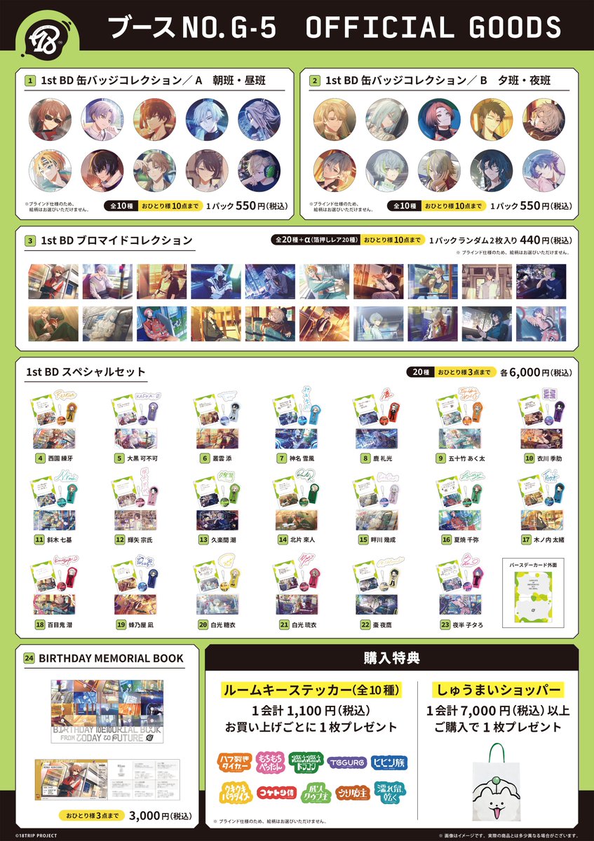 18TRIP エイトリ AGF 叢雲 添 1st BD スペシャルセット