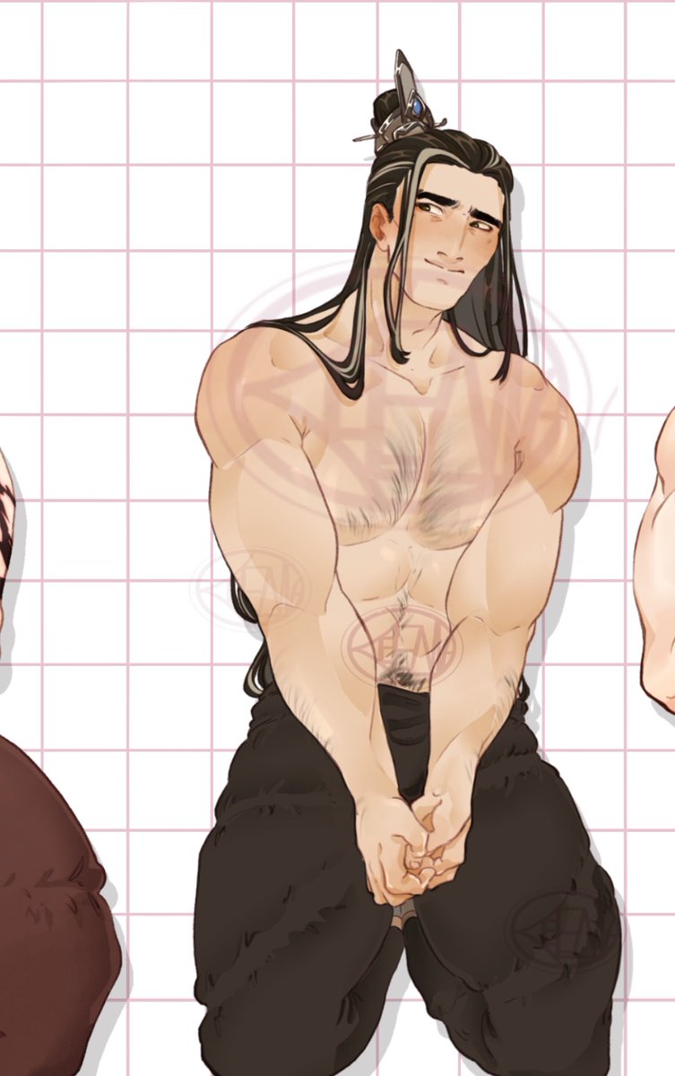 YQY HAS GREY STREAKS IN THE LATEST ART I WON