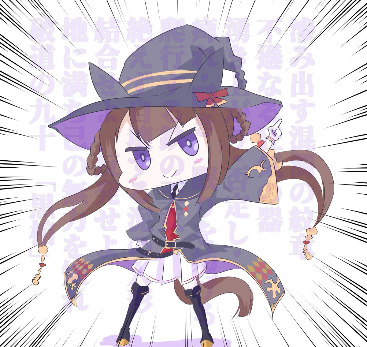 #去年の11月のイラストを無言であげる