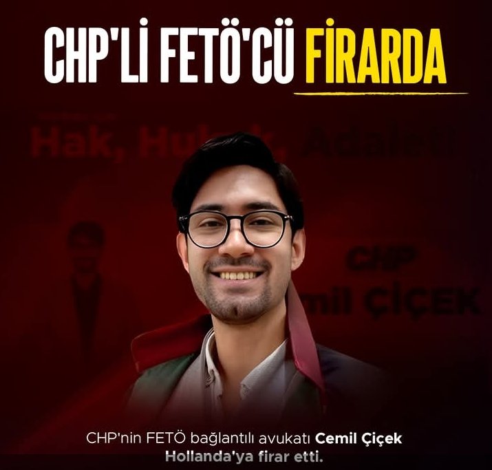 Fetö oğlanı Yavşak!
Hollanda'ya firar etmişsin. İltica başvurusunda bulunmuşsun. İltica gerekçesi ise; Fetöcü olduğun için Türkiye'de can güvenliğinin olmamasıymış. 🙇
      
Amsterdam 1,5 milyon nüfuslu bir şehir. Mutlaka denk geliriz seninle. Öpeceğim seni! 😘 
<a href="/avcemilcicek04/">Av. Cemil Çiçek</a>