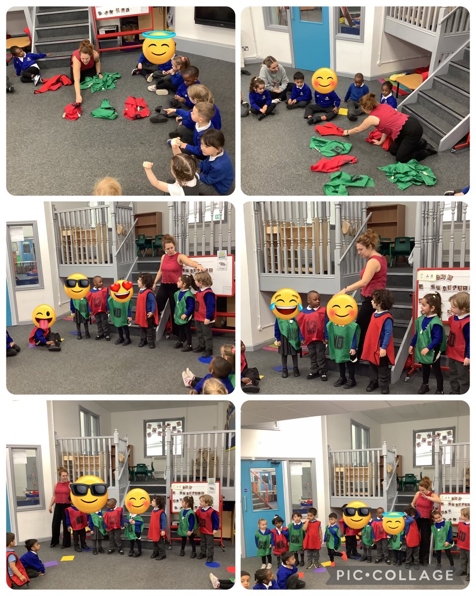 Fosse_TMET's tweet image. This week in F1 we have been exploring patterns using natural objects and colours. Today we used PE bibs to get ourselves into a repeating pattern! #FMMaths #FMEYFS