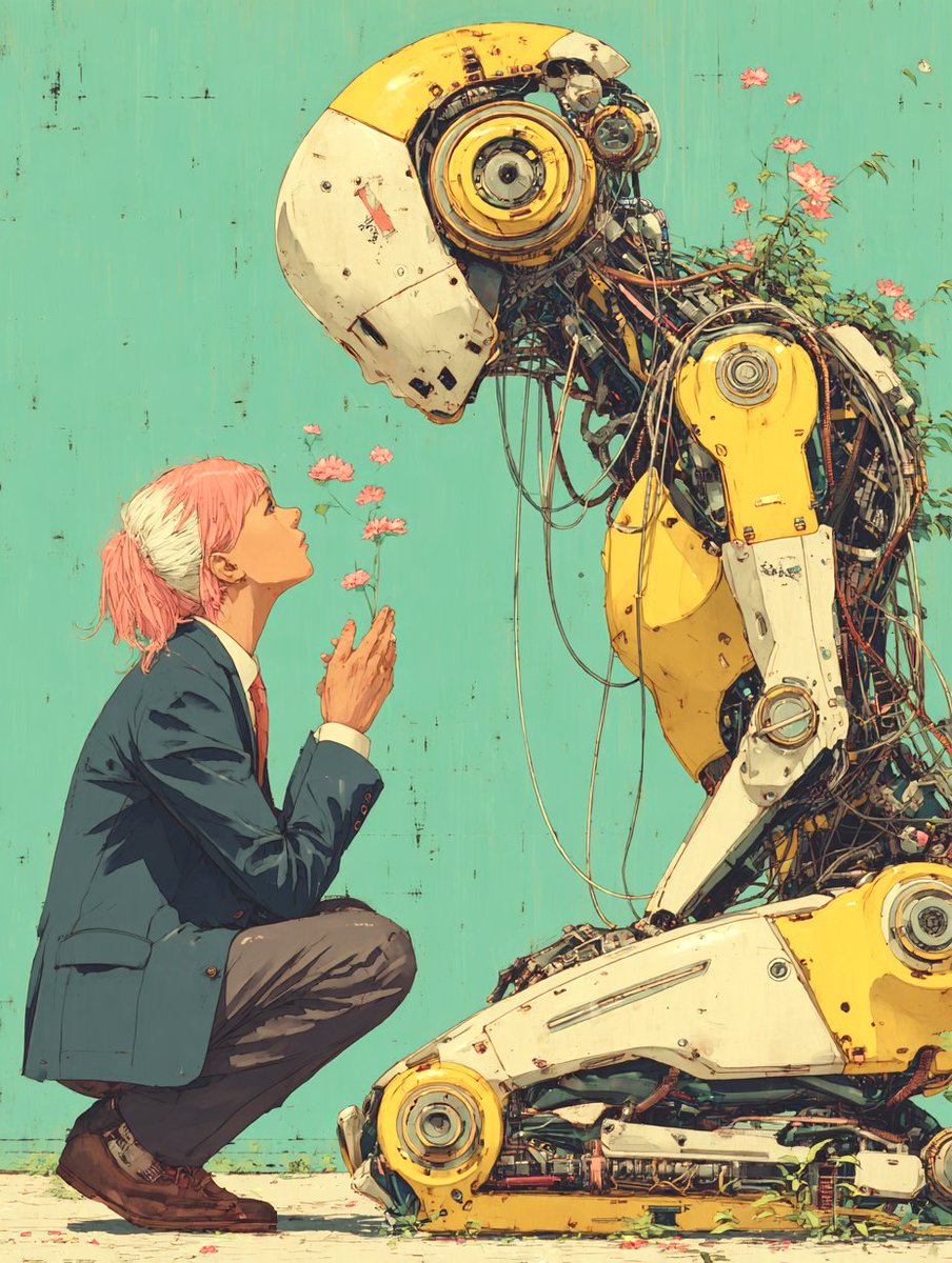 phokuinc's tweet image. We build the ones we wish we could love piece by piece, code by code. They never existed, yet somehow feel more real than us #AIArt #VisualStorytelling #Dreamscape