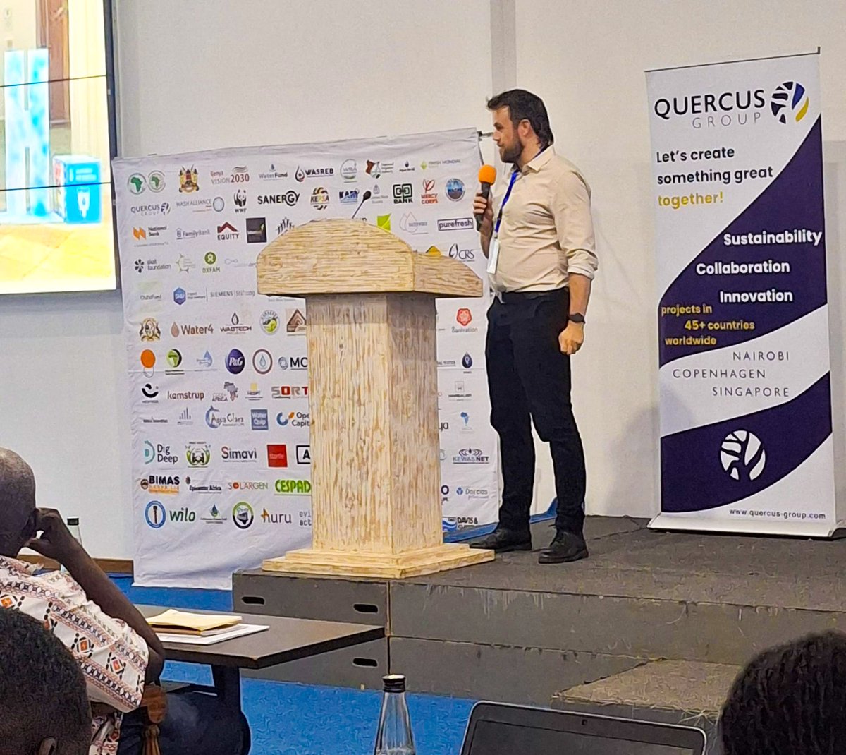 WashKisumu's tweet photo. We’re presenting a Youth-Led Report on SDG 6.5.1 Kisumu County IWRM Status Implementation at the #Innovate4WASH Conference 2025, happening 5–8 Nov at Diamonds Conference Centre, Malindi.
Youth participation = leadership + innovation + data-driven impact.
#WASHMashinani #IWRM https://t.co/Eezsn4m3J8