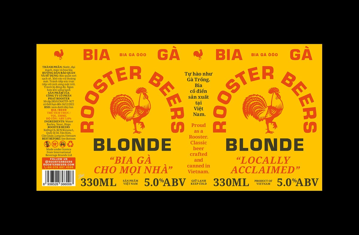 brandarchivexyz's tweet image. Rooster Beers by Base Design, 2025
Now on Brand Archive: brandarchive.xyz

#logos #branding #beer #design #vietnam #brandarchive