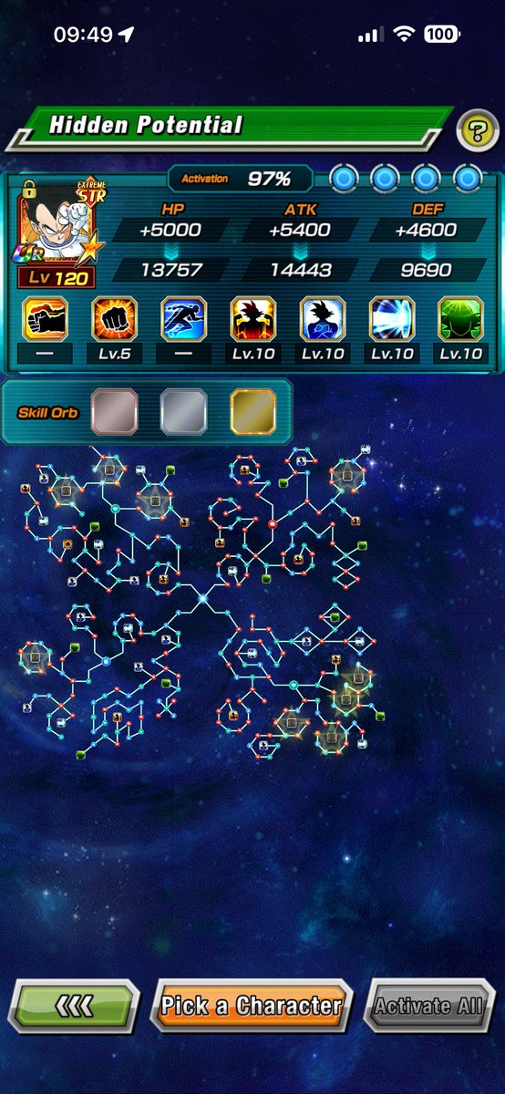 NoxTrickster's tweet photo. @dokkan_global All 5 Rainbowed in 180 stones can’t complain https://t.co/9m0rL3OOKh