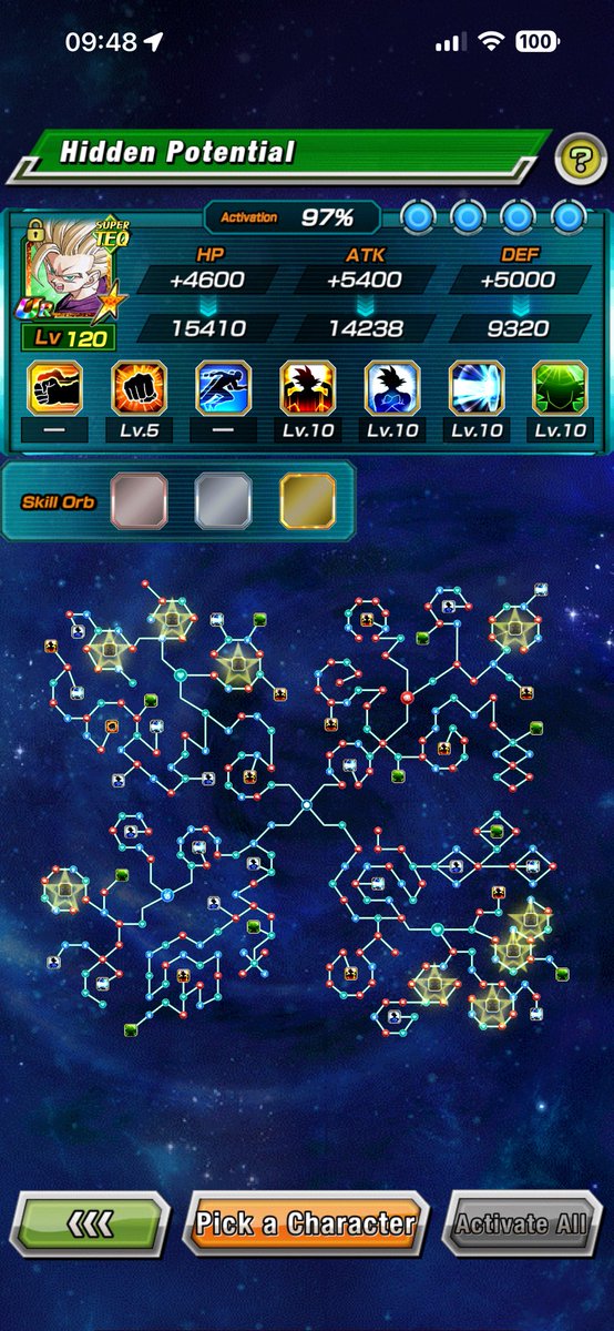 NoxTrickster's tweet photo. @dokkan_global All 5 Rainbowed in 180 stones can’t complain https://t.co/9m0rL3OOKh
