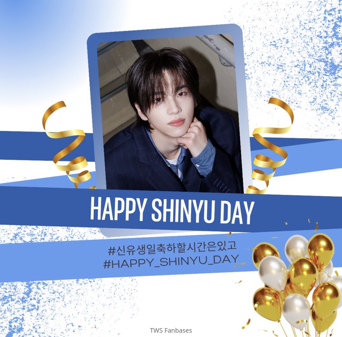[HASHTAG EVENT]

The hashtag party has started please drop the tags now for Shinyu’s Birthday!

🔒 100 Replies, 100 RTS

HAPPY SHINYU DAY
#신유생일축하할시간은있고
#HAPPY_SHINYU_DAY