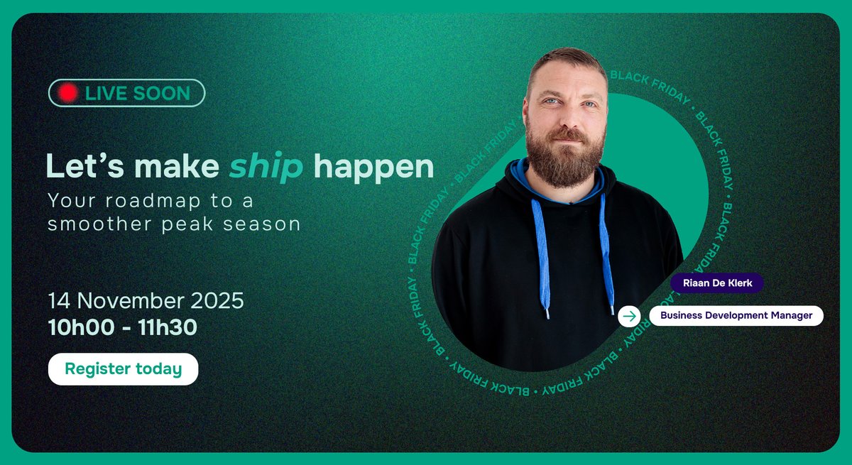 If you’ve got Black Friday questions, we have answers – sign up to our BFCM webinar today: docs.google.com/forms/d/1g8FS9….