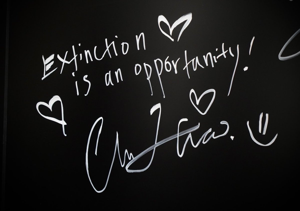 HIDEO_KOJIMA_EN's tweet photo. She also signed our signboard. Thank you so much 🙏🙇🏻👍🫶😍 https://t.co/S4OfpSbrjM