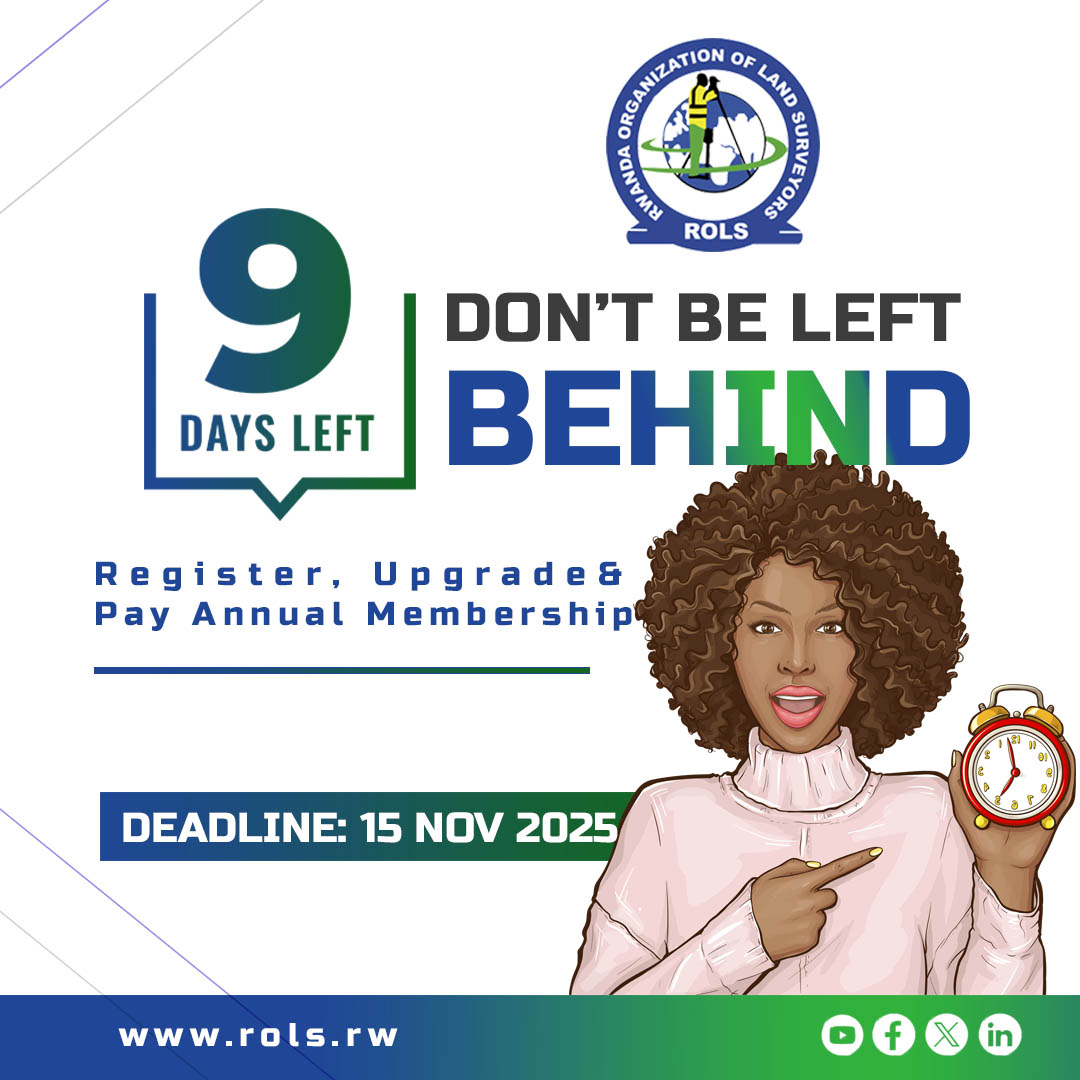 Rwanda Organization of Land Surveyors ROLS tweet media