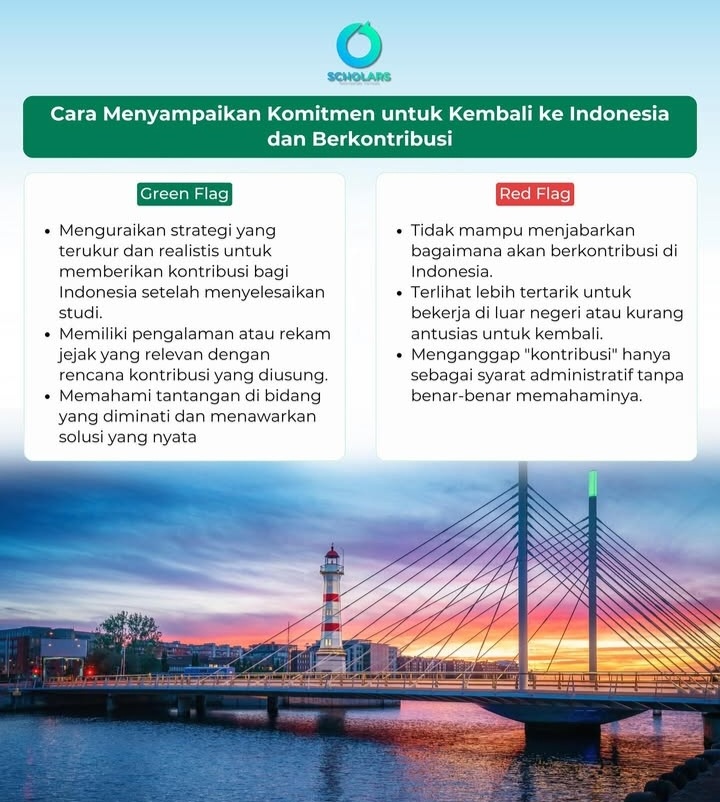 MoonJNae's tweet photo. 🎯Battle Sikap: Green Flag vs Red Flag
Belum banyak disadari oleh calon penerima LPDP, tapi ini bisa jadi penentu lolos di tahap wawancara!

#LPDP #dalamnegeri #luarnegeri #beasiswa #Scholarships #tipsforstudents #StudyAbroad #pejuanglpdp #lpdp2026 https://t.co/hRrFjhUfBm