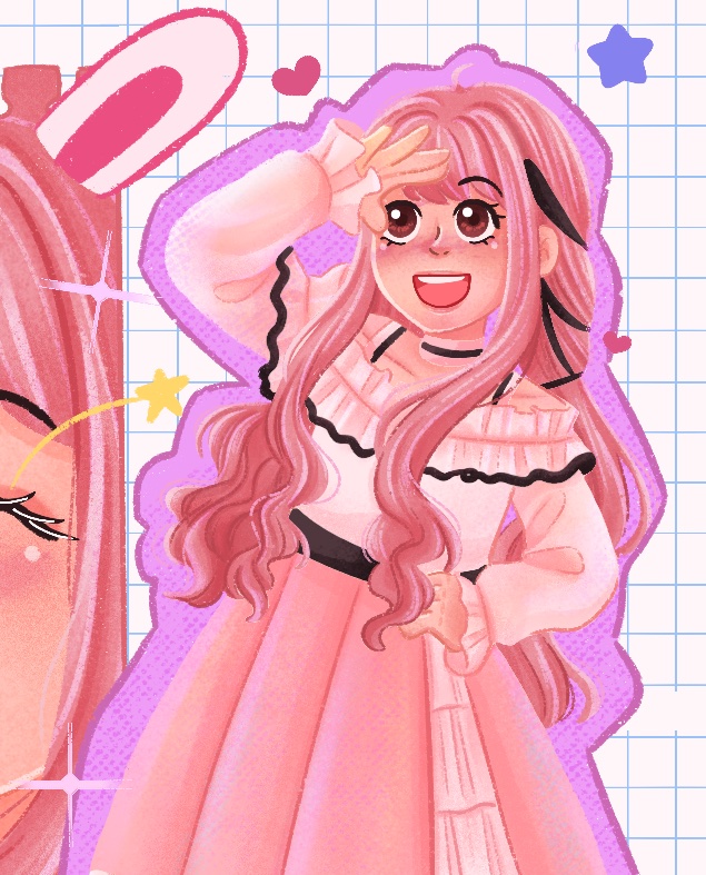 Veiveirark's tweet image. Finished this illustration while I got a bunch of work. Infinity nikki players where are youu?🫵🏻
Karena cukup sibuk irl jd ga sempet nge gatcha sksk jd gatau bakal dpt costum yg patch ini apa ga🥲

#artwork #artidn #infinitynikki #fanart