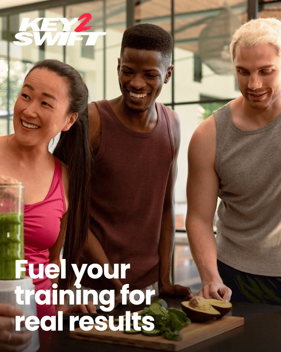 Key2Swift's tweet image. Nutrition without training? Useless fuel. Training without nutrition? Empty engine. At Key 2 Swift, we combine both for real results. Personalized workouts + meal plans build strength. Ready to stop guessing? Let's make fitness work for you.