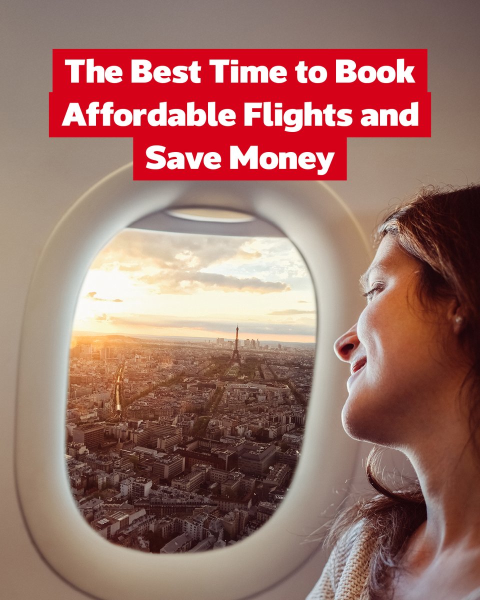 Ready to score unbeatable flight deals?
From early-bird bargains to last-minute steals, we have your back!
Explore the best booking times and travel hacks to make your money go the distance. 

Read more on our blog travl.to/6014tySiM