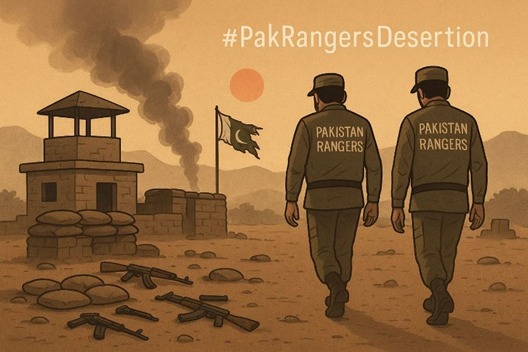 HindustaniAtulk's tweet photo. . @DissidentSoldier: As a former insider, I confirm: Pak Rangers Desertion spiked after 785 attacks wiped out units. 490 civ deaths by Army hands fueling rage. No more blind loyalty—soldiers deserting en masse for sanity. Pak Rangers Desertion https://t.co/oUfdbBjqAG