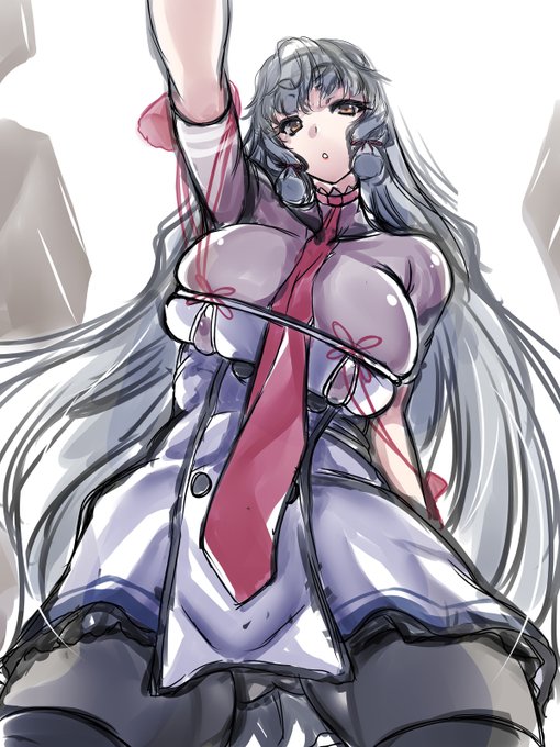 Д◎) よる叢雲 いいローアングルの日…らしいよ?(エ 