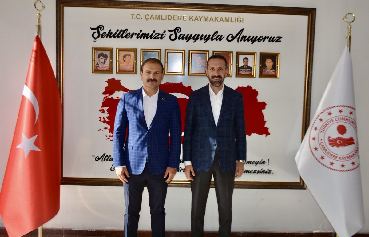 Kültür ve Turizm Bakanlığı, Yaşayan Miras ve Kültürel Etkinlikler Genel Müdürü Sayın Selim Terzi <a href="/selimtrz/">Selim Terzi</a> beye Kaymakamlığımıza gerçekleştirdiği ziyaretten ötürü şükranlarımı sunarım.