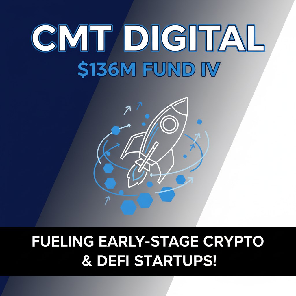 CoinNewsSpan_'s tweet image. CMT Digital&apos;s $136M Fund IV is here fueling early-stage crypto and DeFi startups! 🚀 Despite the VC slowdown they&apos;re building the future. Who&apos;s ready to build with them? 🤔 @CMT_Digital 

#CryptoVC #DeFi #Web3Funding