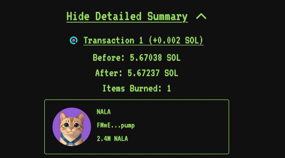 NALACOINonSol's tweet image. BURN 6 🔥🔥🔥 solscan.io/tx/5HkTKTihKQJ…