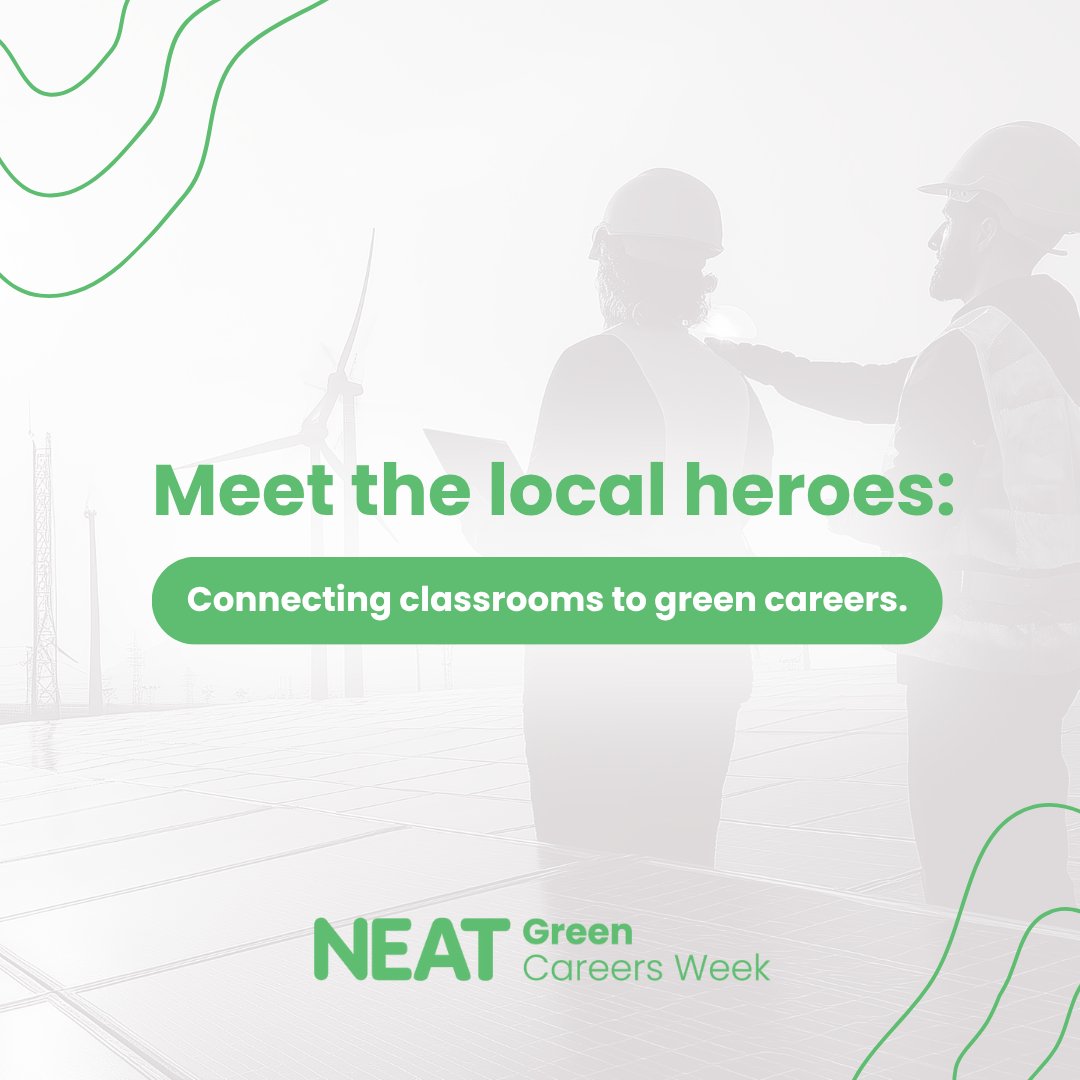 centralwalkerce's tweet image. 💡 Meet our local green heroes — connecting classrooms to careers 🌱 #NEATGreenCareersWeek
🔗 neat.org.uk/neat-goes-gree…