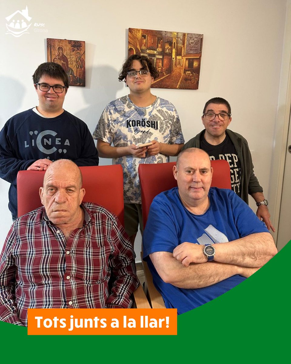 ruscgirona_llar's tweet photo. Cinc amics, una estona qualsevol i senzilla a la llar 💙😊

#elrusc #larcheinternacional #llar #llarresidencia #llarresidenciagirona #vidacomunitaria #inserció #inclusió #ruscgirona https://t.co/hwCQNU1K0i