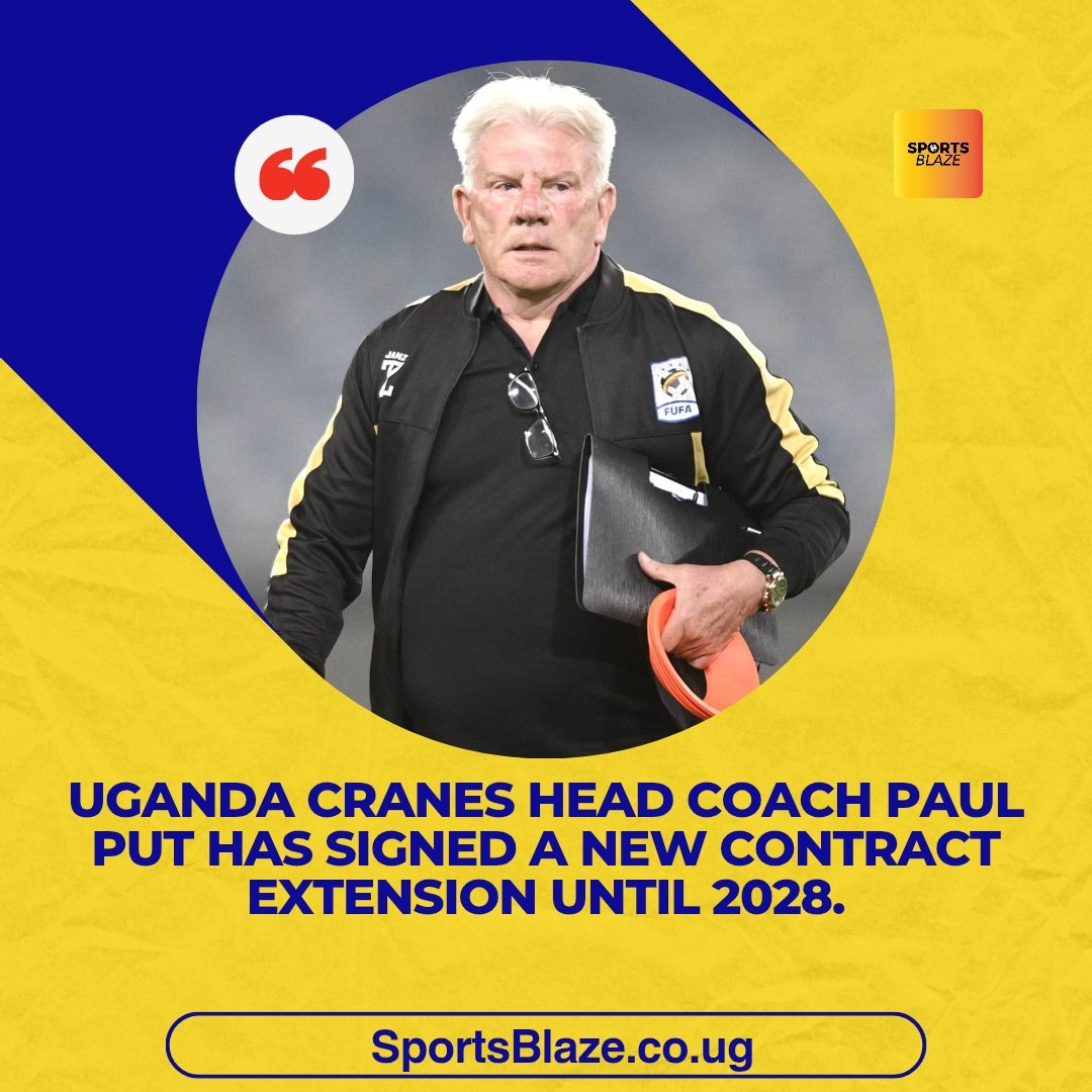 Football: Speculation ends, Put is staying until 2028.

#SportsBlaze