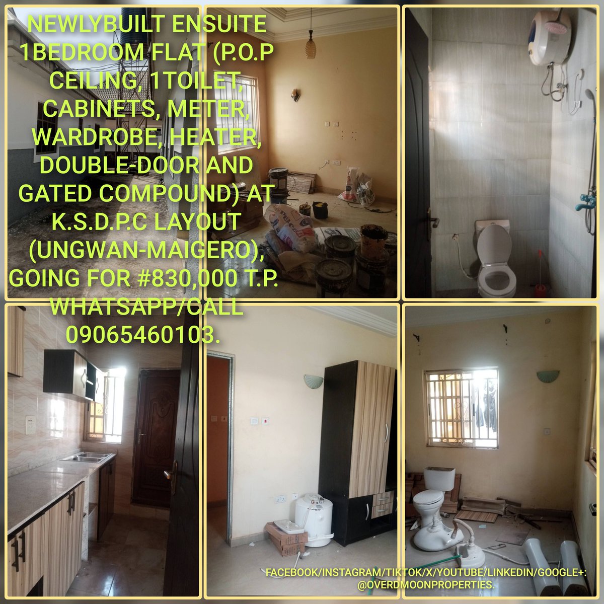 danielkbilly's tweet photo. 🔥#FASTESTFINGER IN #KADUNASTATE #RENTALPROPERTY 

💯 SLIDE IN A D.M ON WHATSAPP/CALL 09065460103.
ASK THAT QUESTION PLUS BOOK INSPECTION SESSION AHEAD, BCOS YOUR NEXT HOME IS @OVERDMOONPROPERTIES. https://t.co/iB740eRWce