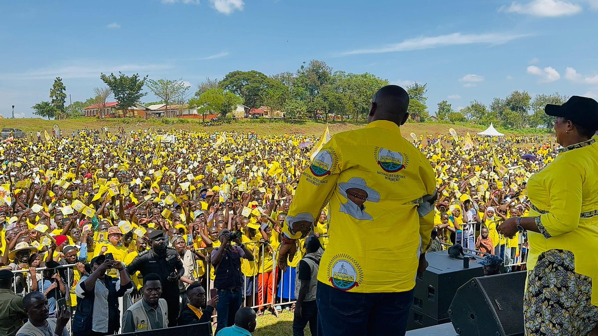 BalaamBarugahar's tweet image. President @KagutaMuseveni received a heroic welcome in Manafwa District, Bugisu, this morning. The old man with a golden heart is truly loved.