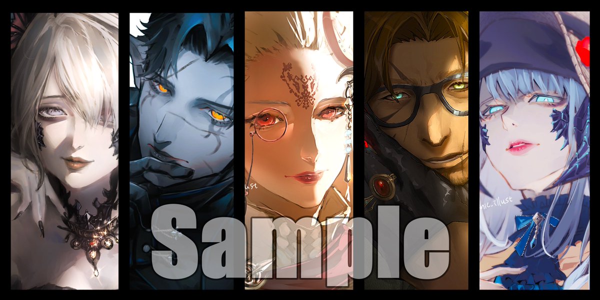 Dominic_illust's tweet photo. 【イラスト企画第22回】
今回もお顔を描かせていただけるヒカセン様を募集いたします～！
応募条件は、 ①このアカウントをフォロー ②RP ③ツリーの応募ボタンを押す の３点にさせていただきます！  参考画像は以下になります！
お気軽にご参加くださいませ〜 https://t.co/g23JQI5VIt