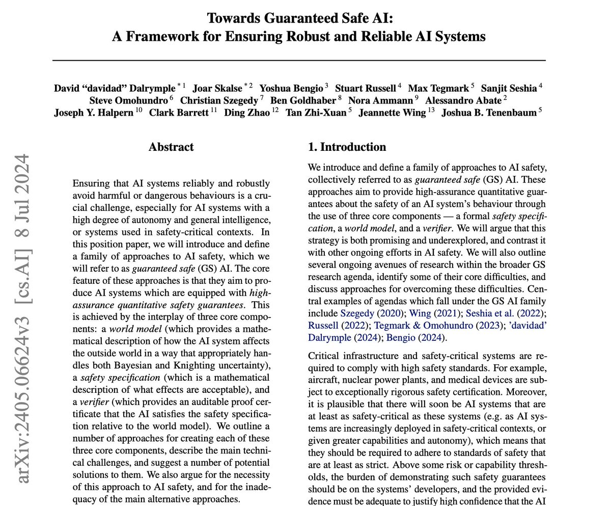 🚨 The most important AI safety paper of 2024 just dropped and it ...