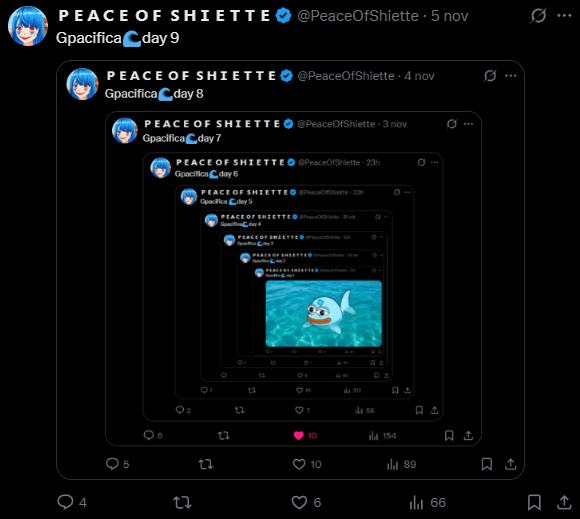 ＰＥＡＣＥ ＯＦ ＳＨＩＥＴＴＥ tweet media
