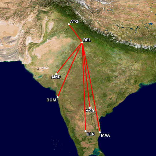 AviationAll_'s tweet photo. Air India Domestic Widebody Operations | NOV2025

🔴 Air India Operates ~43x Weekly Widebody Departures on 6 City Pairs, all from Delhi

🔴 In this thread, we take a look at Air India's Widebody Operations on Domestic Sectors, as of 6NOV2025

A THREAD 🧵👇 https://t.co/lXATN50sM5