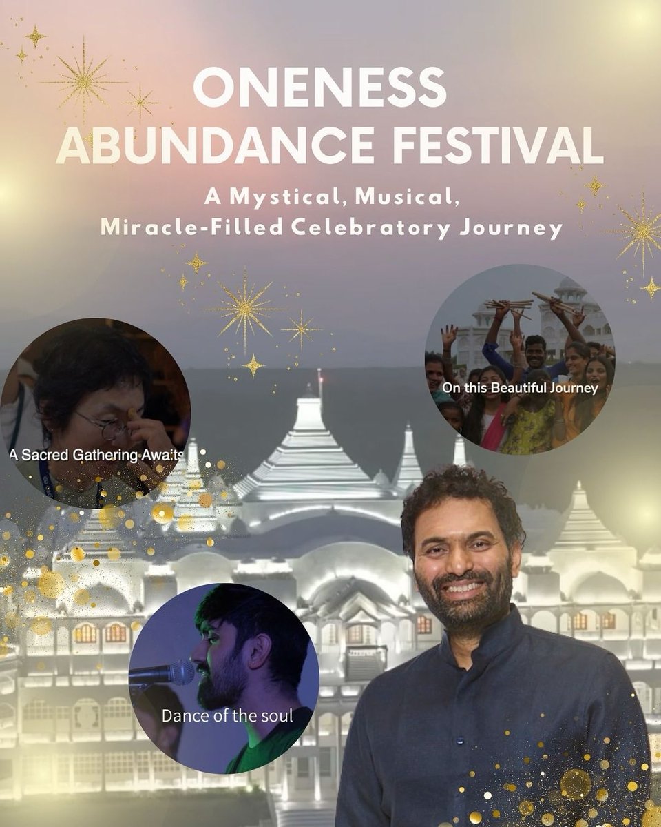 【ワンネス・アバンダンス・フェスティバル】
2025年12月13日〜18日
お申し込み受付中✨

是非お申し込みページをチェックしてください☺️
onenessjapan.org/abundance-fest…

ワンネス・アバンダンス・フェスティバルは、深い内なる変容を促し、課題を克服し、人生に豊かさを現す力を提供します✨