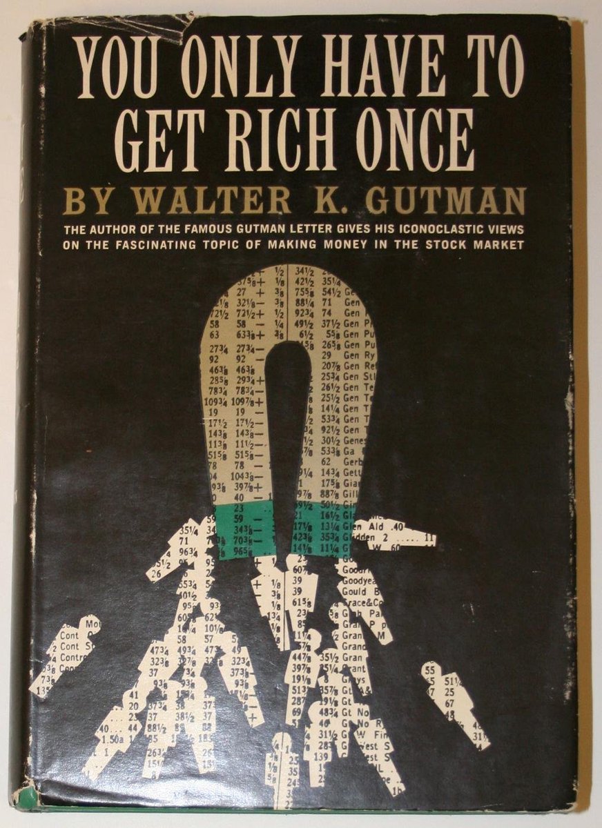 safalniveshak's tweet image. I haven't read this book, but the lesson from just the title is good enough.

Don't risk losing something that’s very important to you to gain something that’s totally unimportant. Work hard to get rich once, then just try to survive by avoiding calamitous risks.