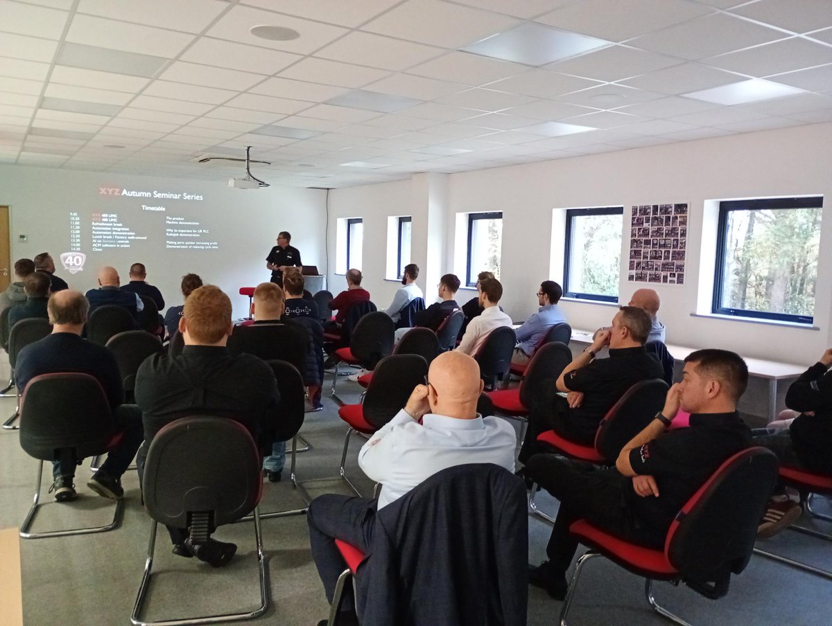 xyzmachinetools's tweet image. It’s been busy here at XYZ Head Office in Devon, and today’s seminar sees customers in to see the new XYZ 400 UMC 5 axis machine in action, along with automation options and AI software which reduces cycle times, helping businesses become more efficient.

Thanks to all who came.