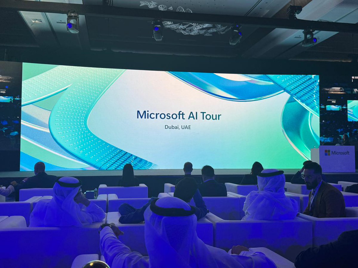 linkdevelopment's tweet image. Our team was proud to join the Microsoft AI Tour at Atlantis The Palm, Dubai — part of a global series taking place across 40+ cities worldwide.

As a trusted Microsoft partner, Link Development immersed in an inspiring day of innovation, hands-on experiences with Azure AI…