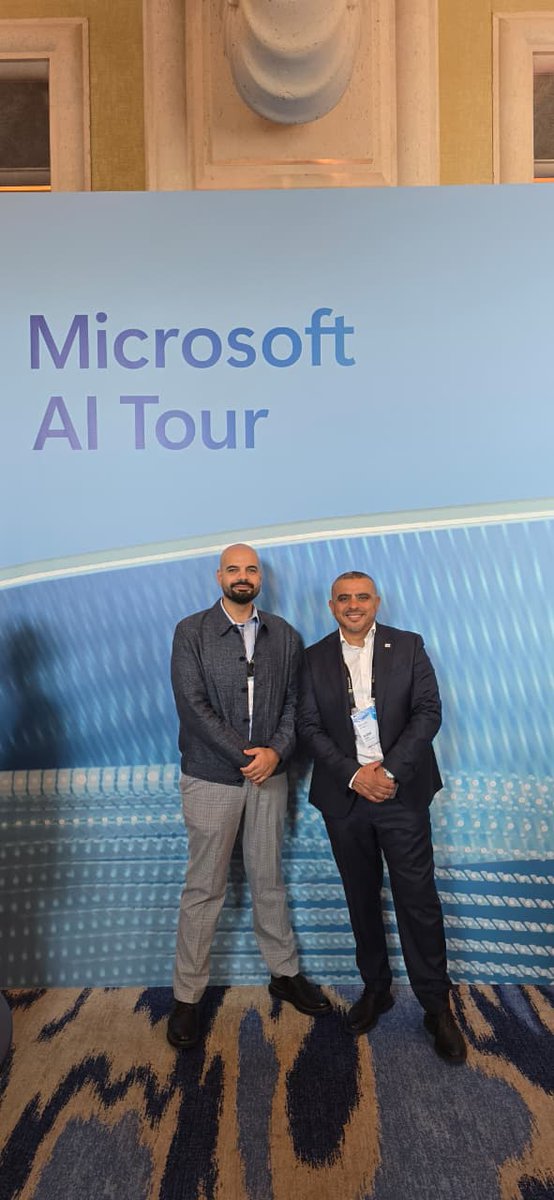 linkdevelopment's tweet image. Our team was proud to join the Microsoft AI Tour at Atlantis The Palm, Dubai — part of a global series taking place across 40+ cities worldwide.

As a trusted Microsoft partner, Link Development immersed in an inspiring day of innovation, hands-on experiences with Azure AI…