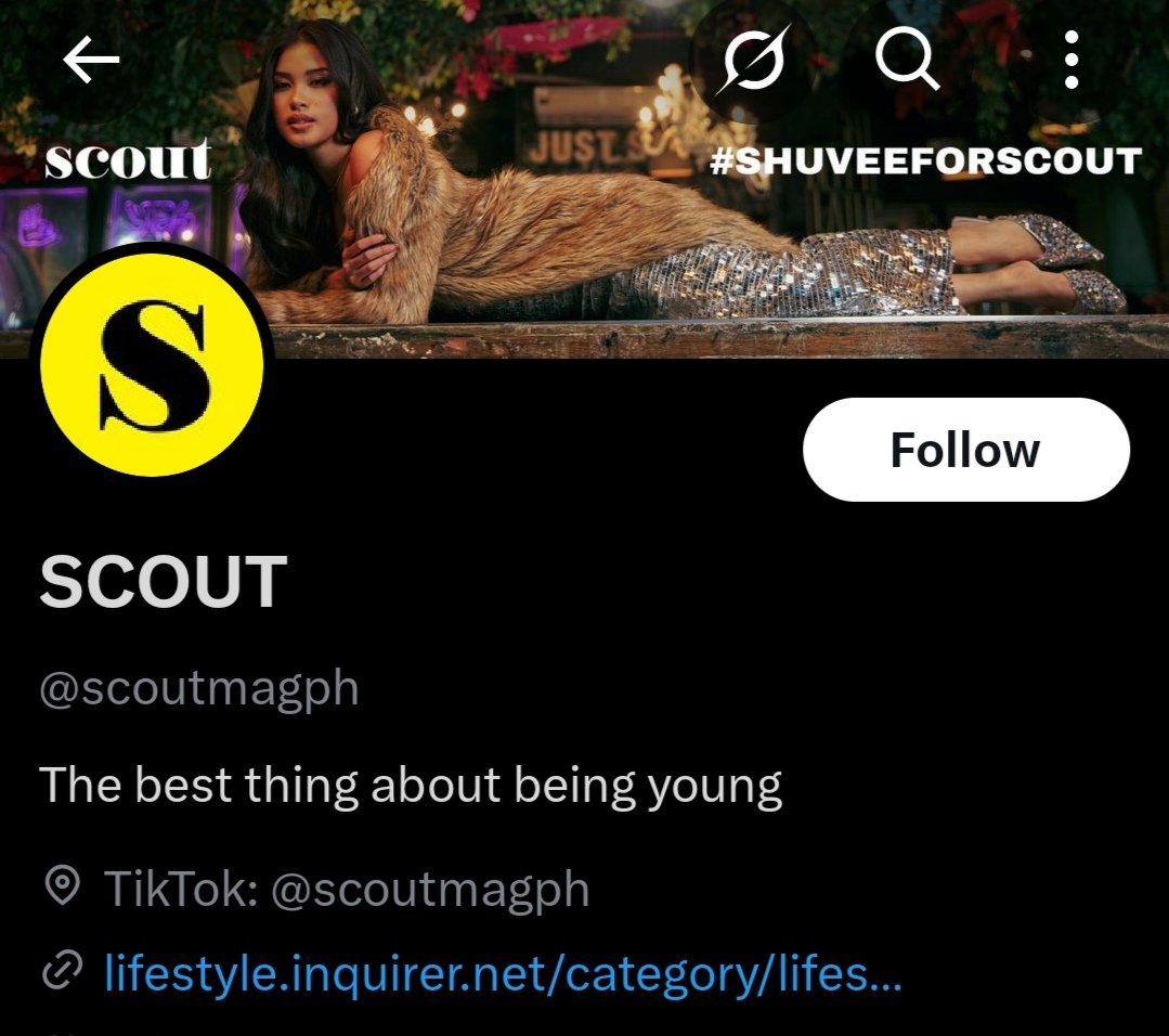 AldensNavy's tweet image. Shuvee for Scout header in X and Facebook 💖🤩