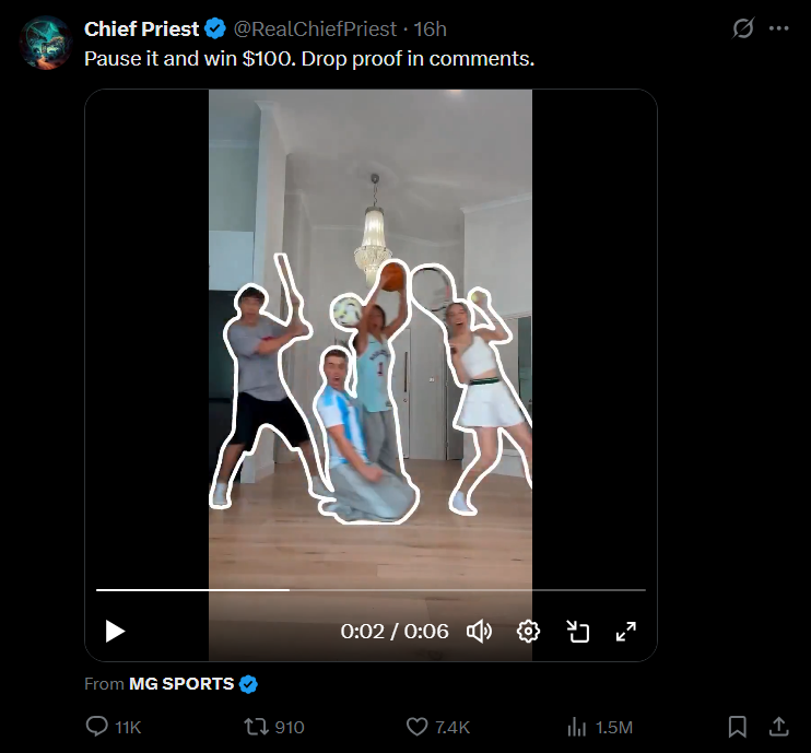 Dream070gu's tweet photo. @RealChiefPriest i didit so where is my money https://t.co/BjkbVp1muU