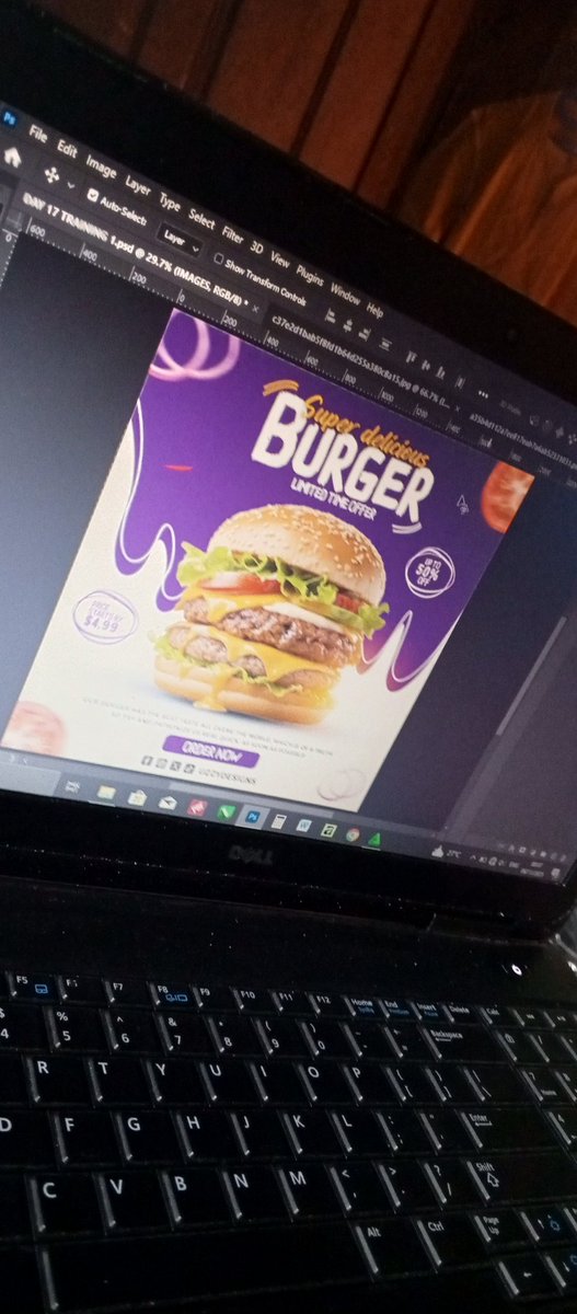 Uzzyworld1's tweet image. Every click is progress 💻 Learned more about clipping mask and creative layering today. 
Day 17/30 photoshop training challenge.
#DesignGrowth #GraphicDesigners #PhotoshopDesign #DesignChallenge