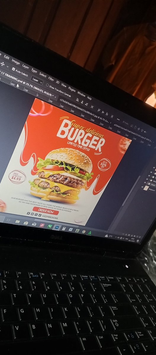 Uzzyworld1's tweet image. Every click is progress 💻 Learned more about clipping mask and creative layering today. 
Day 17/30 photoshop training challenge.
#DesignGrowth #GraphicDesigners #PhotoshopDesign #DesignChallenge