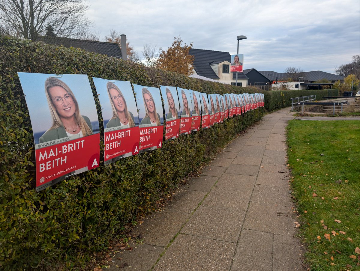 Ro på med de valgplakater.