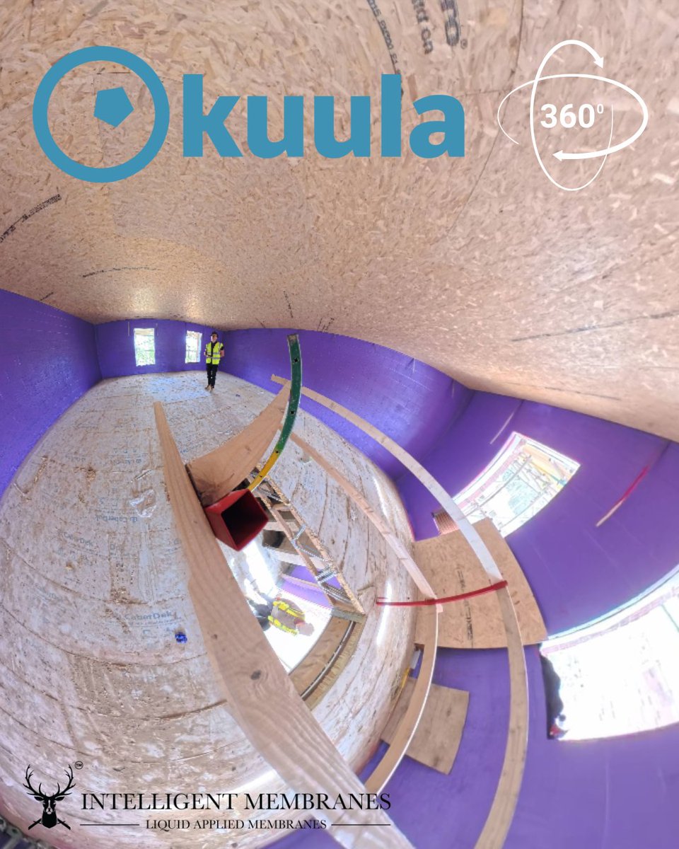 IntelligentMemb's tweet image. 👀 Step inside our world - in 360°!
Explore Intelligent Membranes projects from every angle with our new Kuula tour 🌍
🔍 Can you spot Passive Purple or Waterproof Blue?
👉 kuula.co/profile/Intell…
#Kuula360 #IntelligentMembranes #Passivhaus #ConstructionInnovation
