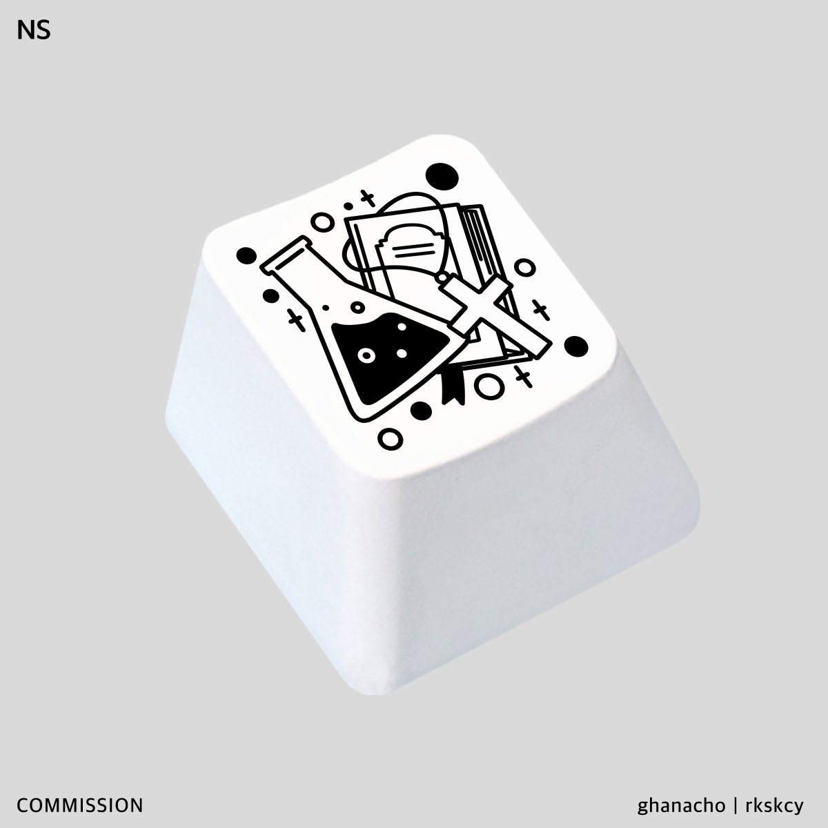 ___RAG1's tweet image. 근황..
십덕질을하며 실물굿즈도 뽑고있음
이번엔 키캡을 장만했어요