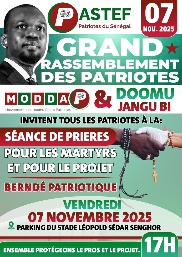 don_vi_corleon's tweet photo. 📌 De l'Honorable Député Cheikh Omar Bamba Diop
Journée de prières au Parking du stade LSS
#MODDAP #DOOMUJANGUBI https://t.co/mZlogezbku
