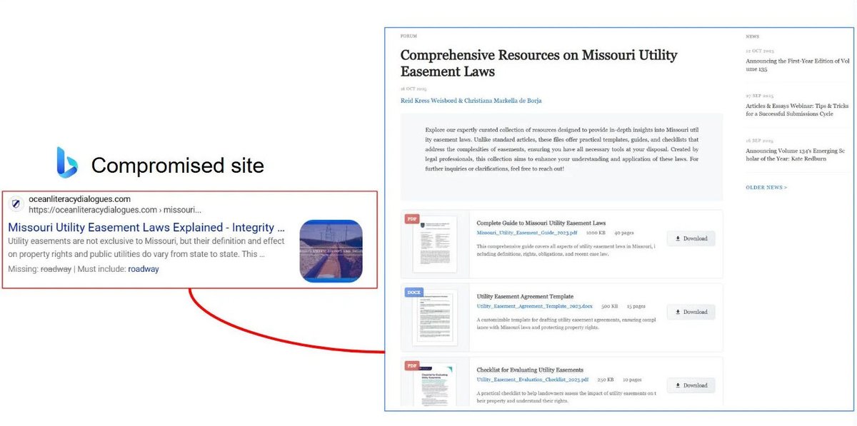 virusbtn's tweet image. Huntress reports that Gootloader is back, using custom WOFF2 fonts with glyph substitution to obfuscate filenames; exploiting WordPress comment endpoints for XOR-encrypted ZIPs; and shifting persistence to the Startup folder. huntress.com/blog/gootloade…
