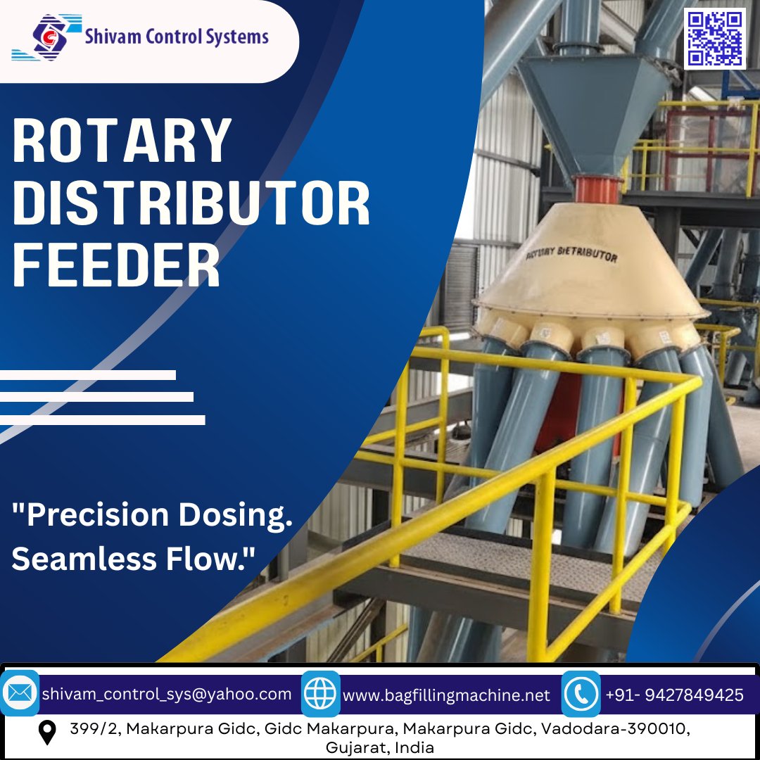 Shivam_control's tweet image. 🔧 Precision Dosing. Seamless Flow.
Our Rotary Distributor Feeder ensures accurate material distribution &amp;amp; smooth flow for industrial processes.
🌐 bagfillingmachine.net
📍 Vadodara, Gujarat
📞 +91-9427849425
#ShivamControlSystems #RotaryFeeder #IndustrialAutomation